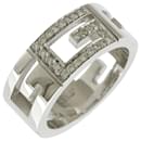 Gucci 18K White Gold Band Ring