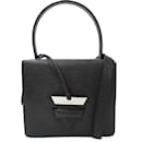 Loewe Black Leather Handbag