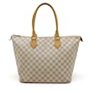 Sac à main Louis Vuitton Damier Azur Saleya MM