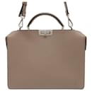 Bolso de cuero Fendi Peekaboo I See You Medium