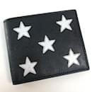 Saint Laurent Paris Star Patchwork Bi-fold Wallet