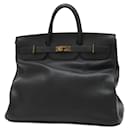 Hermes Haute Couture 45 Handbag in Black Fjord Leather - Hermès