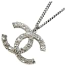 Chanel Coco Mark Rhinestone Necklace