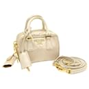 Prada Beige Satin Handbag