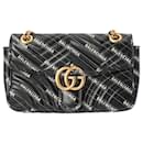 Gucci GG Marmont Balenciaga Collaboration Shoulder Bag