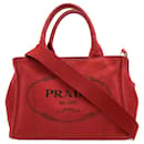 Borsa a spalla 2 in 1 Prada Canapa SS