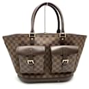 Borsa tote Manosque GM Damier Ebene di Louis Vuitton