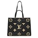 Sac tote On the Go MM en Monogram Empreinte Louis Vuitton