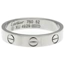 Bague Mini Love Cartier en Or Blanc