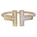 Tiffany T Wire Ring in Pink Gold - Tiffany & Co