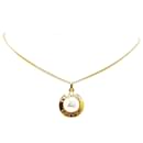 Collier rond en fausse perle Chanel