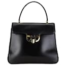 Gucci Old Handbag in Black Leather