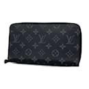 Portefeuille long Louis Vuitton Monogram Eclipse Zippy Organizer NM M82081 Noir