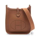 Hermes Evelyn TPM Gold Shoulder Bag - Hermès