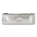 Hermes HERMES Pouch Chevre Metallic Silver Hardware Olympic Limited Edition - Hermès