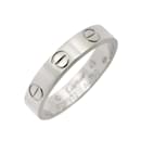 Cartier Love Band Ring in White Gold