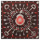 Hermes Carre 90 Scarf Muffler Les Cles Key Pattern - Hermès