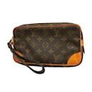 Louis Vuitton Monogram Marly Dragonne PM Clutch Bag