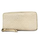 Portefeuille Long Louis Vuitton Monogram Empreinte Zippy M60546 Neige