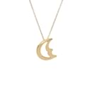 Collier Tiffany Crescent Moon Femme en or jaune K18 - Tiffany & Co