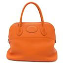 Sac à main Hermes Bolide 31 en orange - Hermès