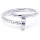 Anel Cartier Juste un Clou em ouro branco 18K