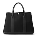 Bolsa Tote Hermes Garden PM em Preto - Hermès