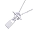 Hermes Amulet Necklace Kelly Cadena SV925 Silver - Hermès