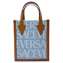 Sac à main en denim Versace