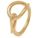 Hermes Jumbo Gold Scarf Ring - Hermès