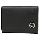 Gucci Black Leather Business Card Case