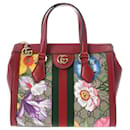 GUCCI Ophidia GG Pequena Tote Flora - Gucci