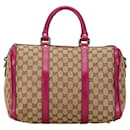 Bolso de mano Gucci GG Canvas Boston