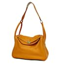 Hermes Lindy 34 Handbag in Orange - Hermès