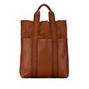 Hermes Foult Cabas Half Leather Tote Bag - Hermès