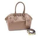 J&M Davidson Brown Leather Handbag - Autre Marque