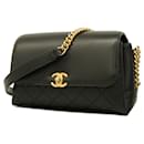 Chanel Black Lambskin Shoulder Bag