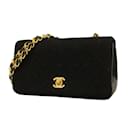 Chanel Black Lambskin Shoulder Bag