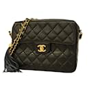 Chanel Black Lambskin Shoulder Bag