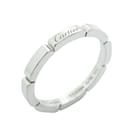 Cartier Maillon Panthere K18WG White Gold Band Ring