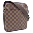 Sac à épaule Damier Ebene Louis Vuitton