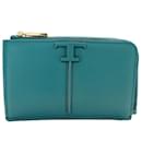 Tod's Green Calfskin Pouch