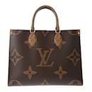 Bolsa tote On The Go MM Monogram Gigante Louis Vuitton