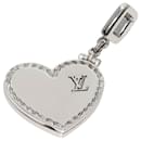 Louis Vuitton Pendant Cool Heart Charm in 18K White Gold