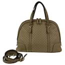 Bolso de hombro 2 en 1 de cuero Microguccissima de Gucci