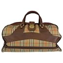 Bolsa Boston Burberry Shadow Horse em algodão/couro