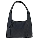 Bolso de hombro Gucci de lona/cuero negro GG