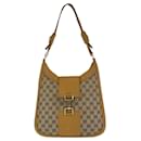 Gucci Jackie Beige GG Canvas Shoulder Bag