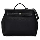 Hermes Toile Officier Box Calf Aile Bag MM Handbag - Hermès