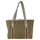 Bolso tote de lona GG de Gucci